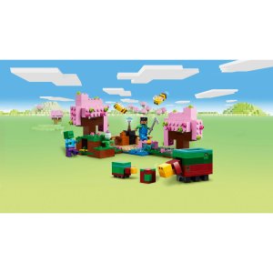 LEGO Minecraft The Cherry Blossom Garden Toy 21260 - Image 3