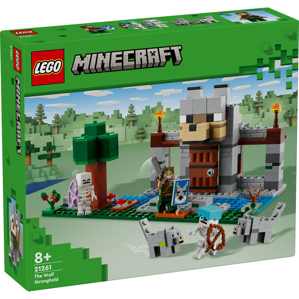 LEGO Minecraft The Wolf Stronghold Fortress Playset 21261 - Image 1