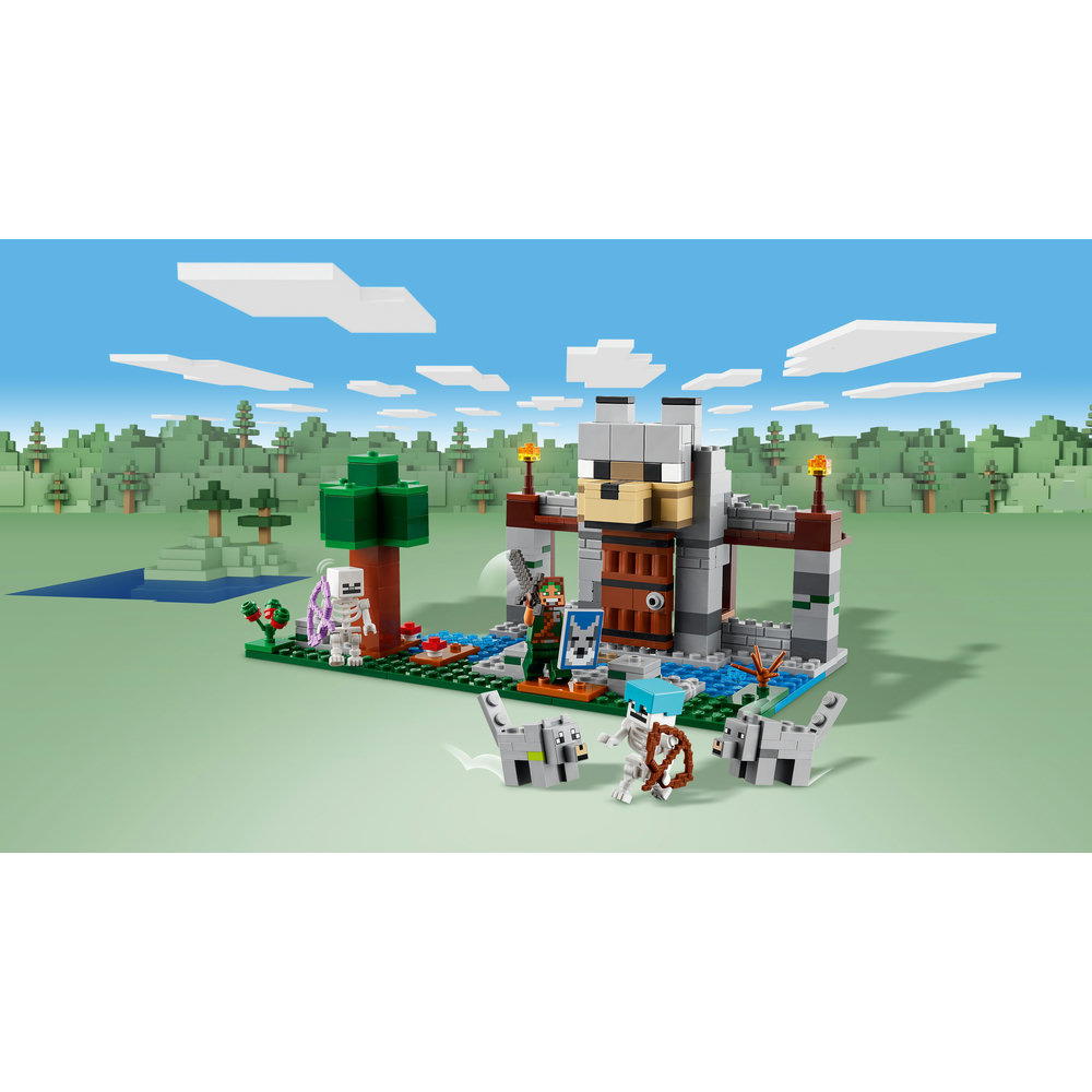 LEGO Minecraft The Wolf Stronghold Fortress Playset 21261 - Image 3