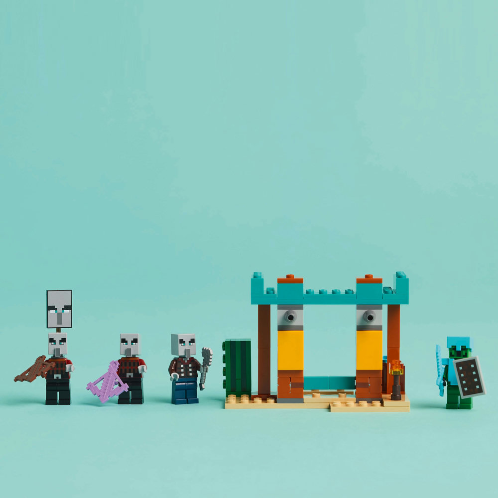 LEGO Minecraft The Illager Desert Patrol Gaming Kit for Kids 21267 - Image 11