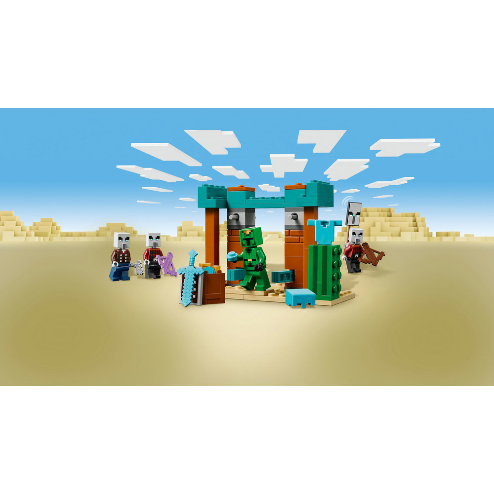 LEGO Minecraft The Illager Desert Patrol Gaming Kit for Kids 21267 - Image 4