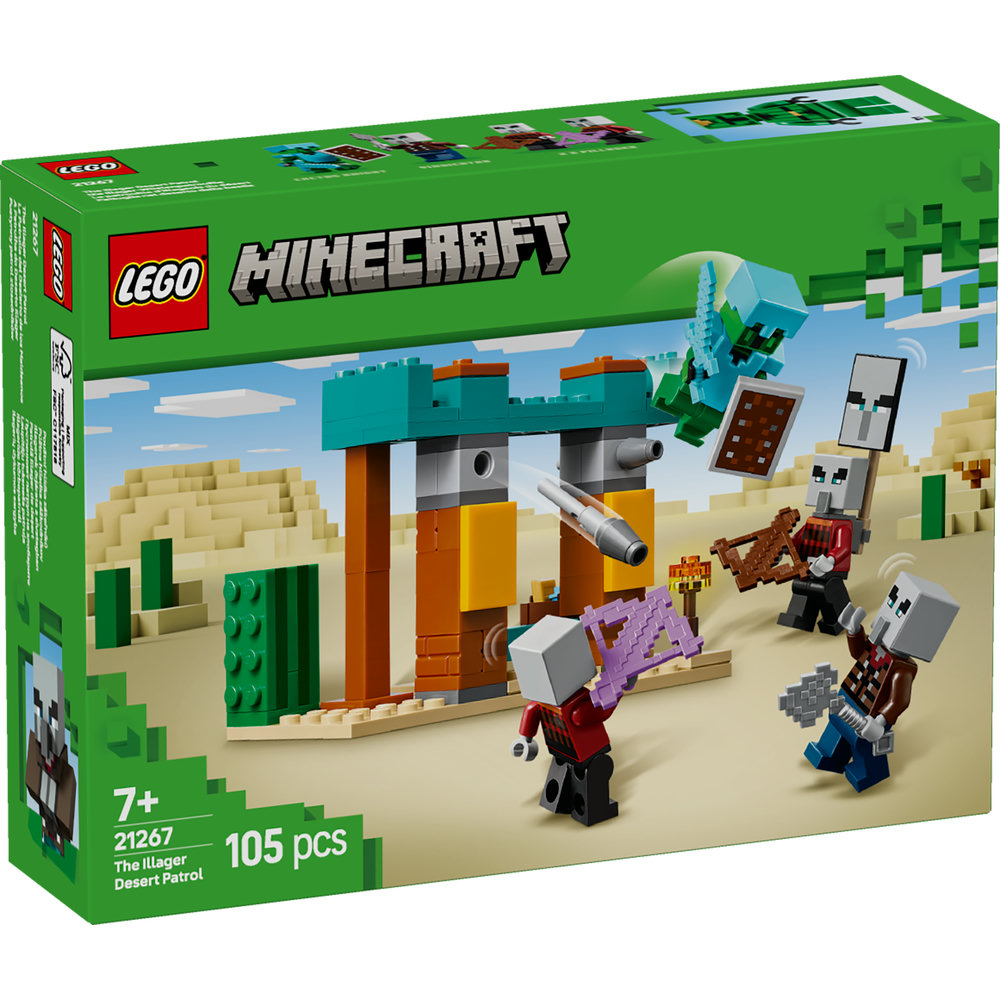 LEGO Minecraft The Illager Desert Patrol Gaming Kit for Kids 21267 - Image 7