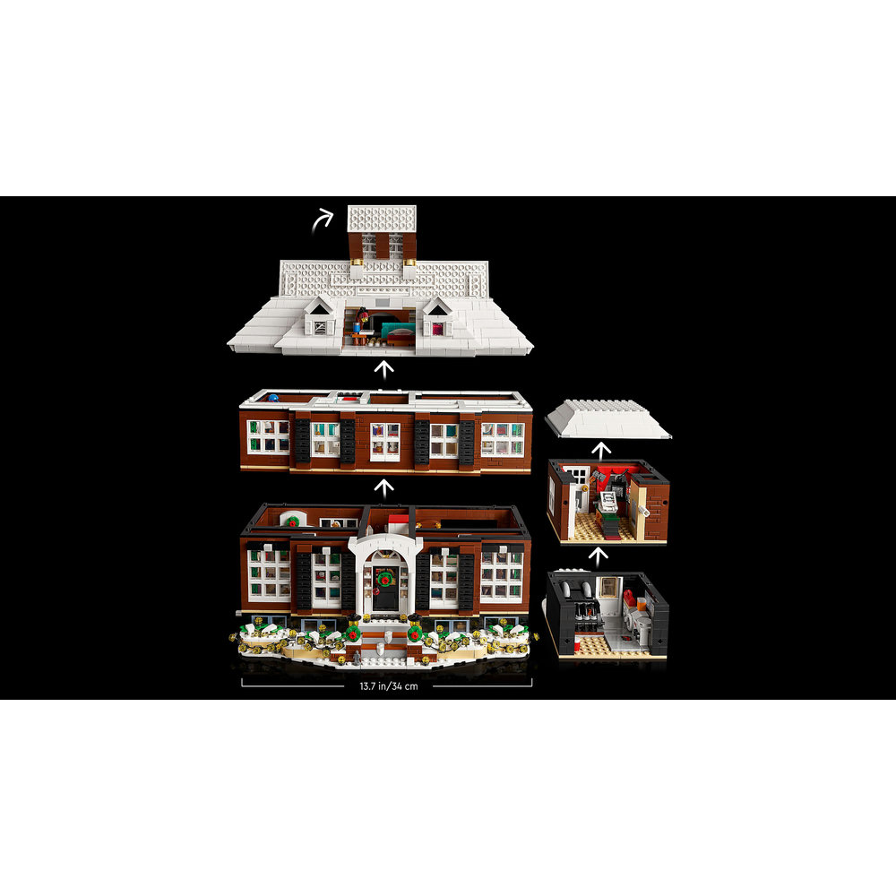 LEGO Ideas Home Alone 21330 Building Kit; great Holiday Gift for Adults (3,957 Pieces) - Image 6