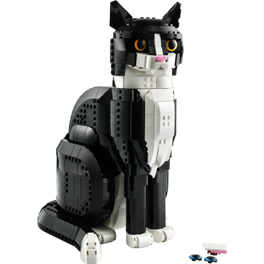LEGO Ideas Tuxedo Cat, Gift Idea for Animal-Lovers 21349 - Image 2