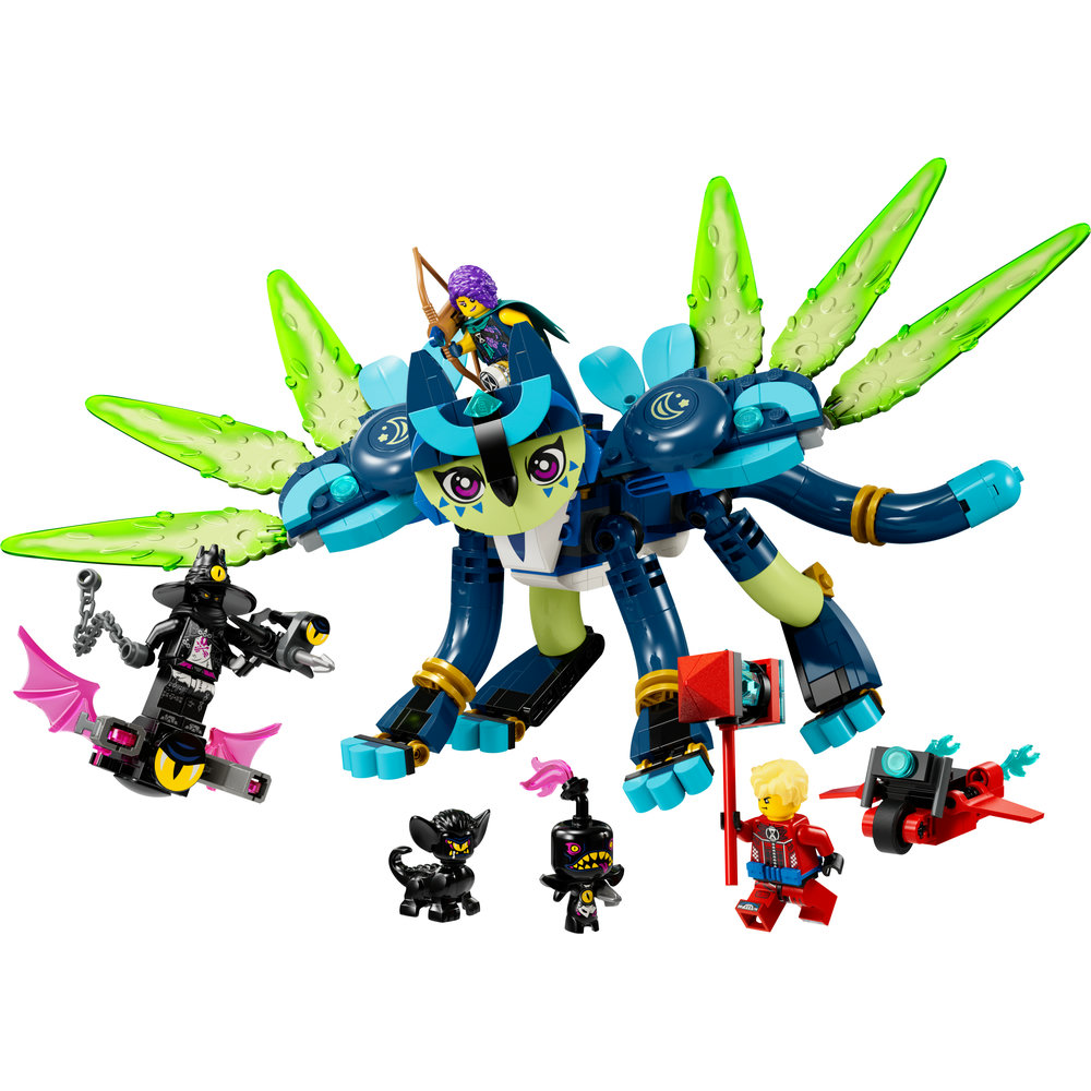 LEGO DREAMZzz Zoey and Zian the Cat-Owl Toy 71476 - Image 2