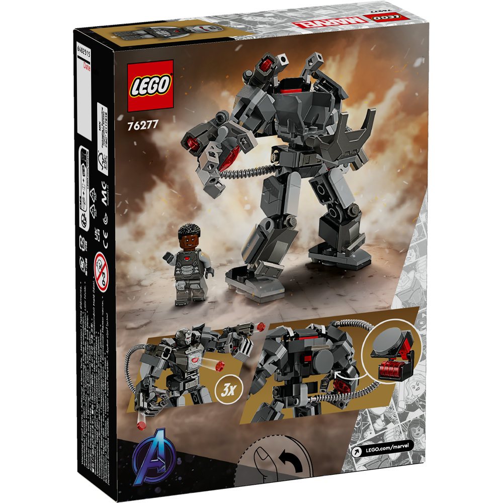 LEGO Marvel Super Heroes War Machine Mech Armour Building Toy 76277 - Image 9