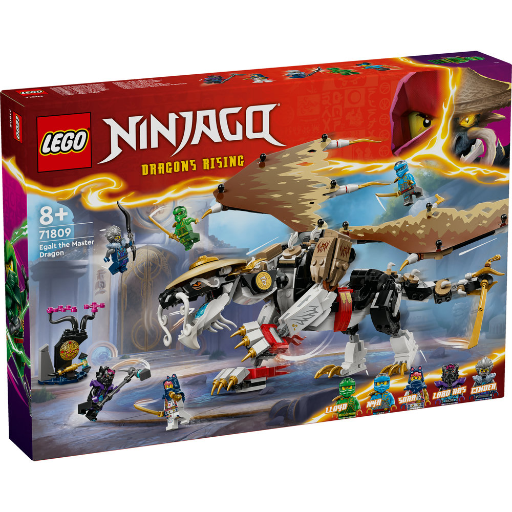 LEGO NINJAGO Egalt the Master Dragon Hero Toy 71809 - Image 8
