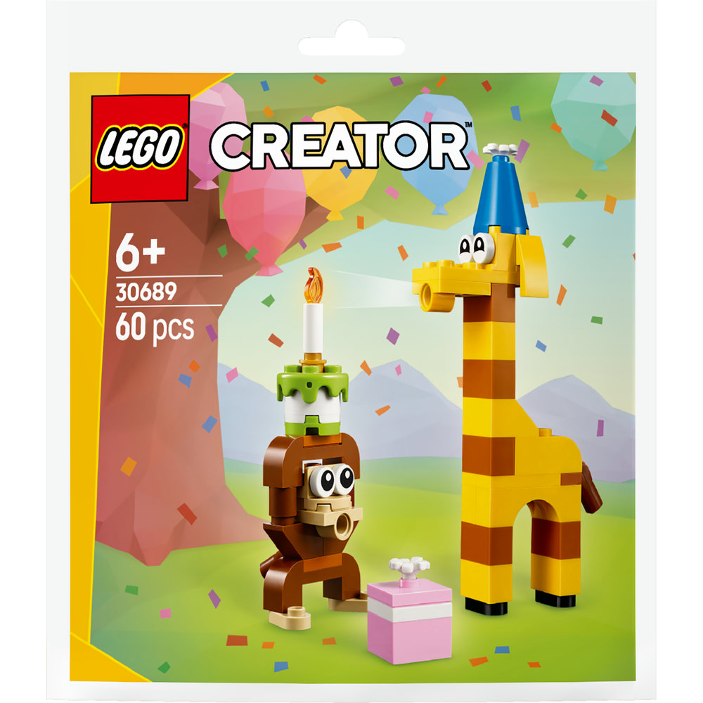 LEGO Creator Birthday Party Animals Polybag Set 30689 - Image 1