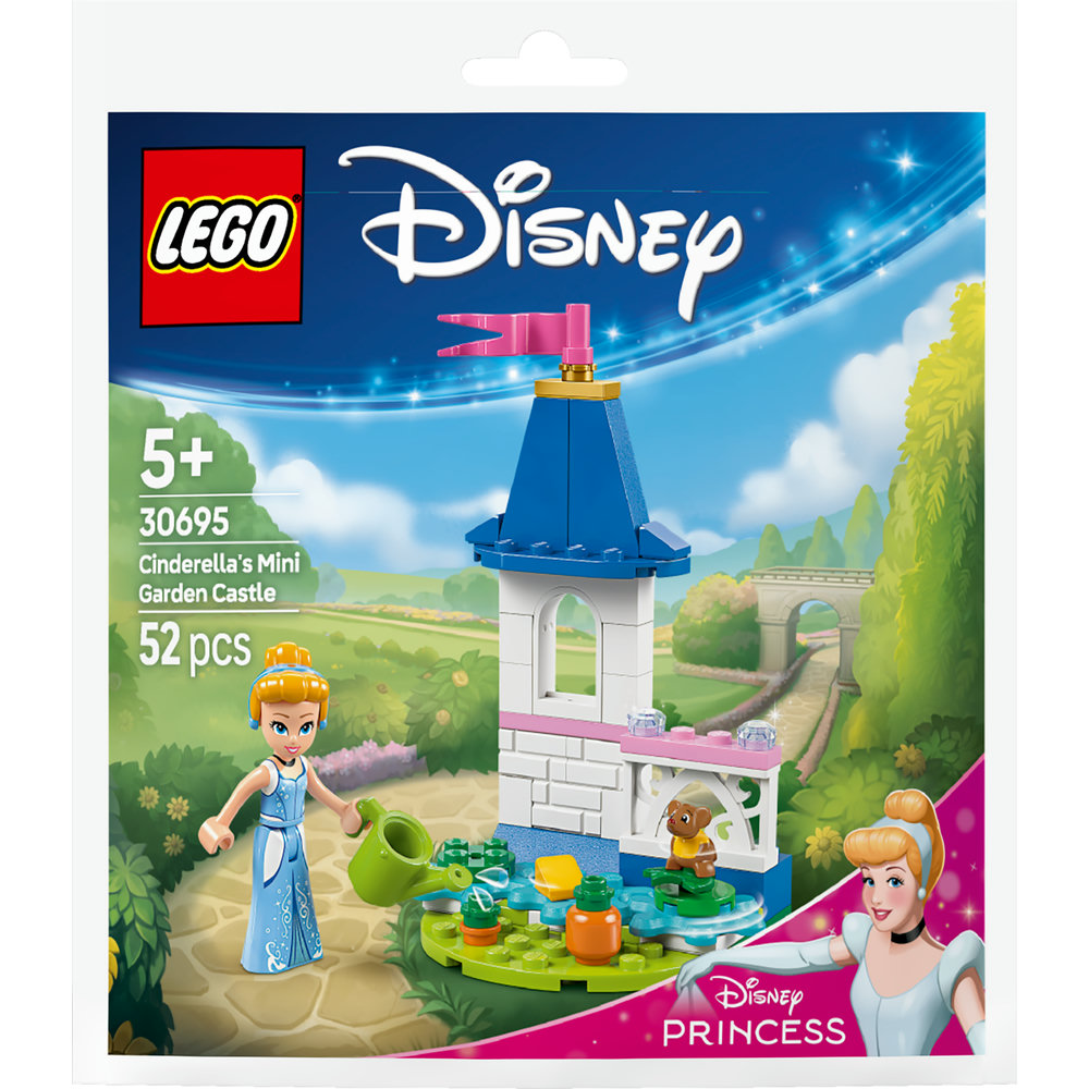 LEGO Disney Princess Cinderella's Mini Garden Castle Polybag Set 30695 - Image 1