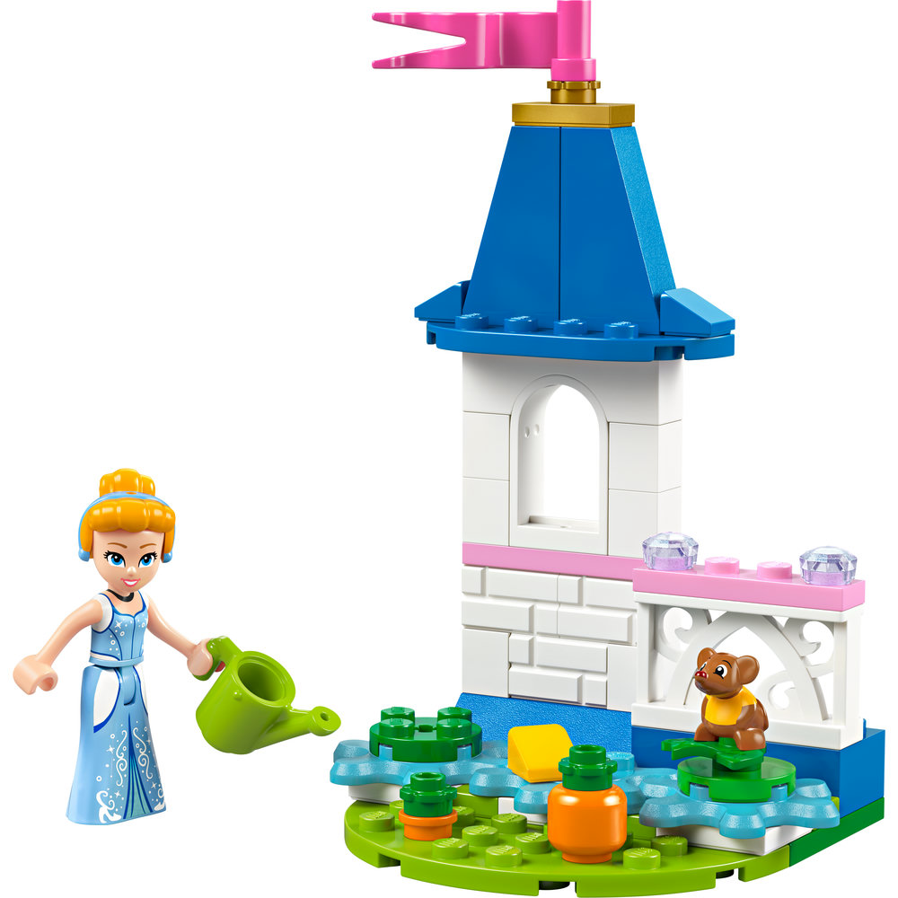LEGO Disney Princess Cinderella's Mini Garden Castle Polybag Set 30695 - Image 2