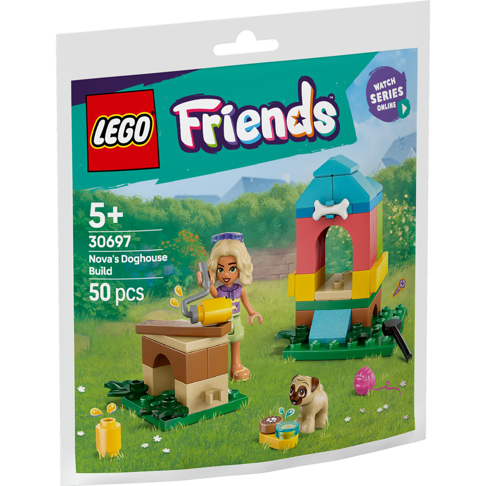 LEGO Friends Nova's Doghouse Build Polybag Set 30697 - Image 3
