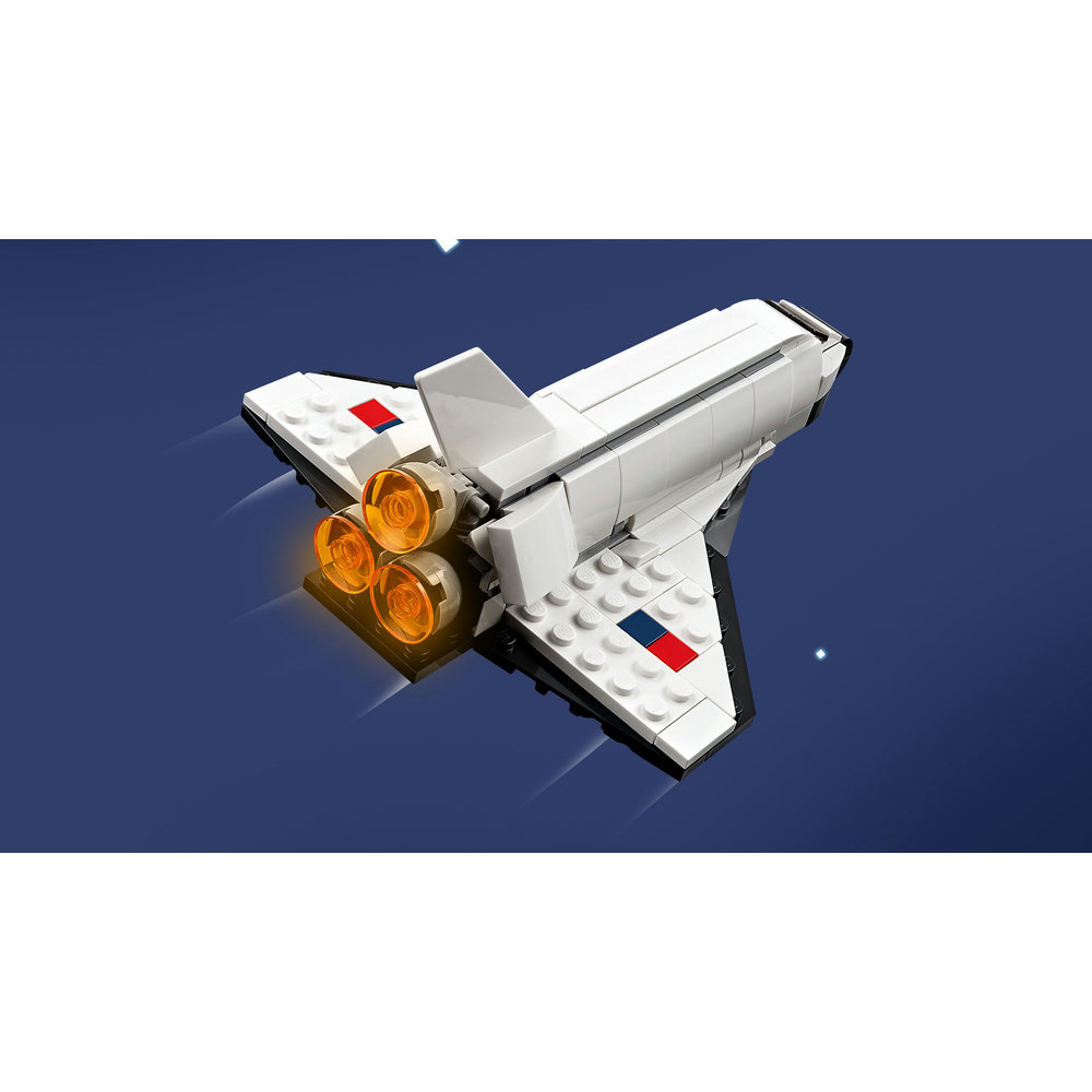 LEGO Creator Space Shuttle 31134 Building Toy Set (144 Pieces) - Image 5