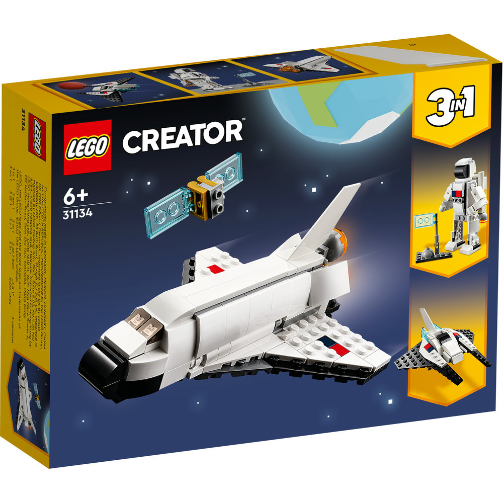 LEGO Creator Space Shuttle 31134 Building Toy Set (144 Pieces) - Image 8