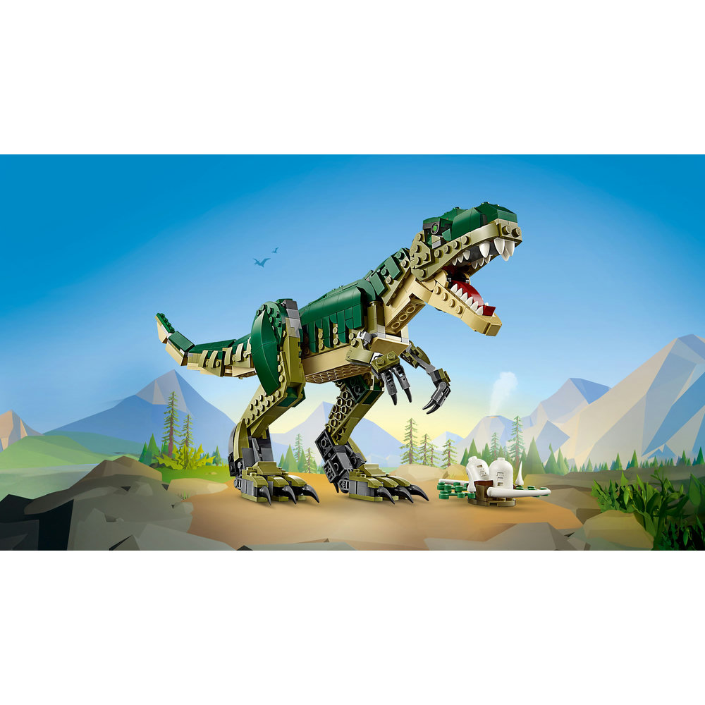 LEGO Creator 3in1 T. rex, Dinosaur Toy for Kids 31151 - Image 3