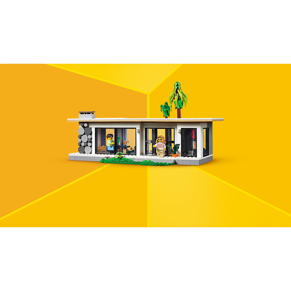 LEGO Creator 3in1 Modern House Toy Playset for Kids 31153 - Image 6