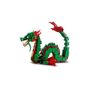 LEGO Creator 3in1 Medieval Dragon Creature Toy Playset 31161 - Image 6