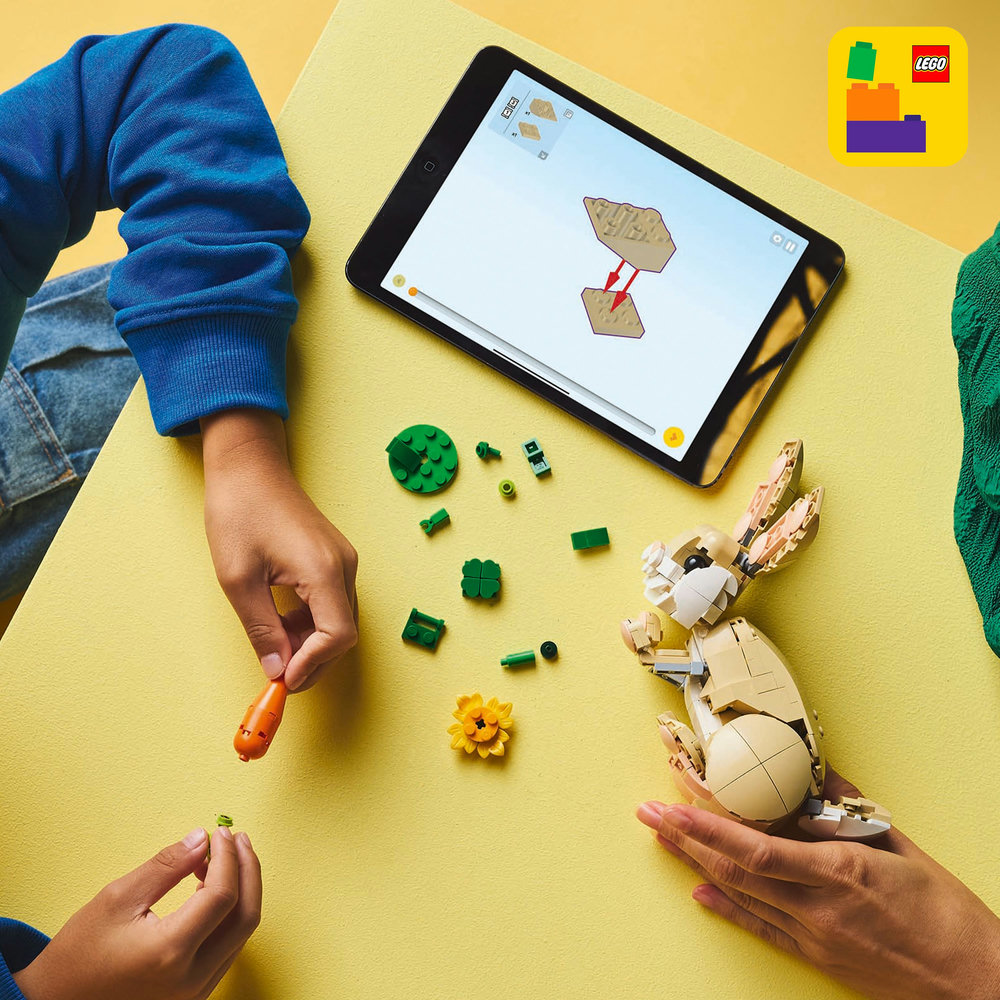 LEGO Creator 3in1 Cute Bunny Toy Animal Playset 31162 - Image 11