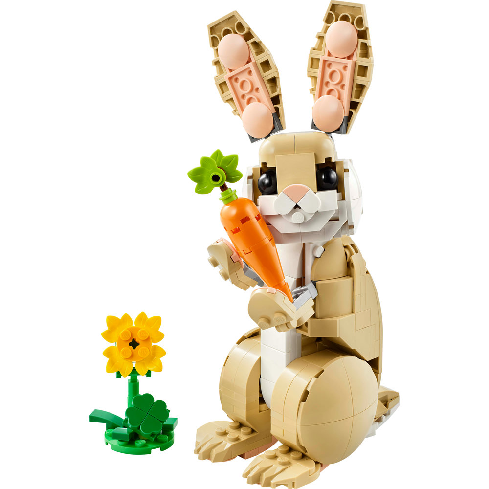LEGO Creator 3in1 Cute Bunny Toy Animal Playset 31162 - Image 2