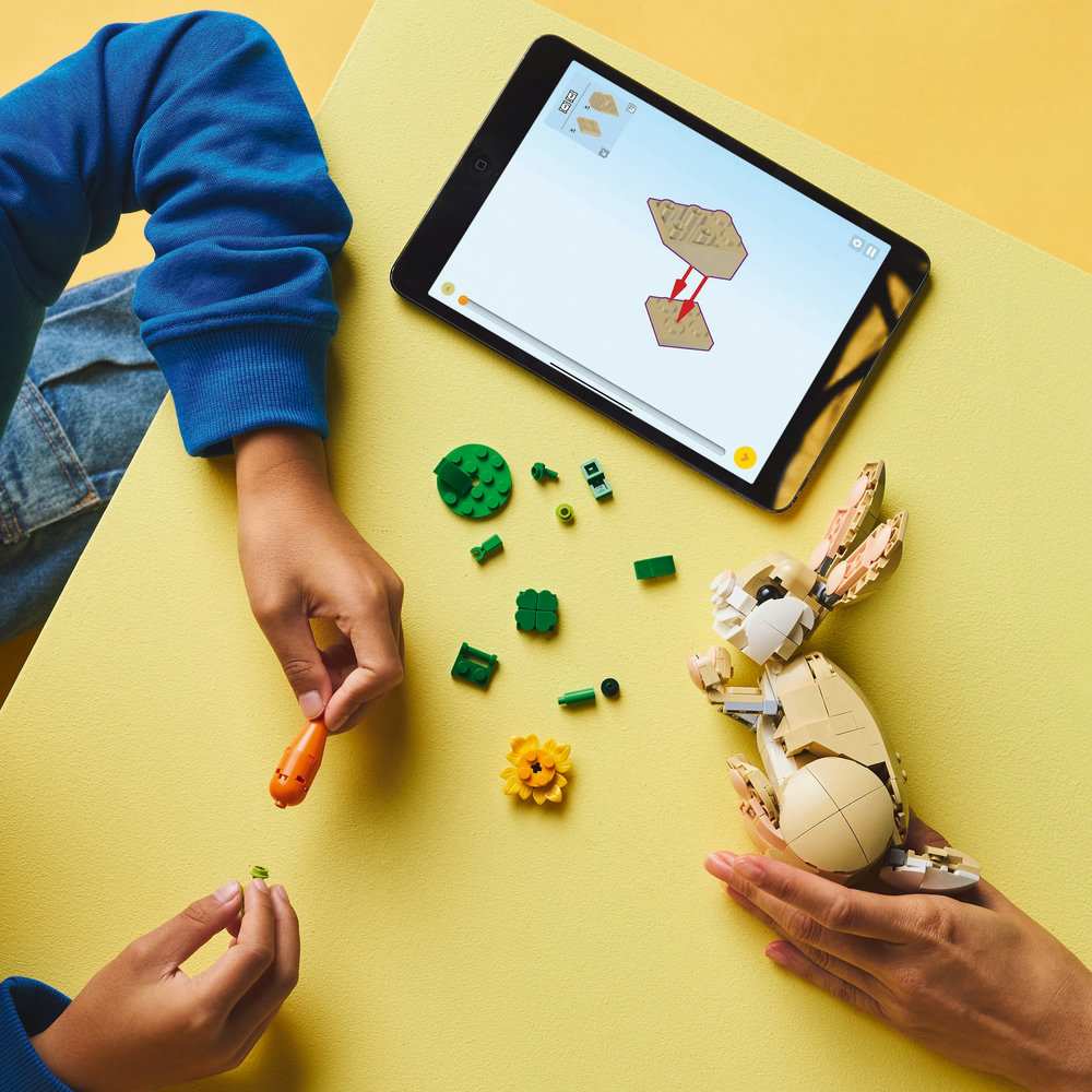 LEGO Creator 3in1 Cute Bunny Toy Animal Playset 31162 - Image 7