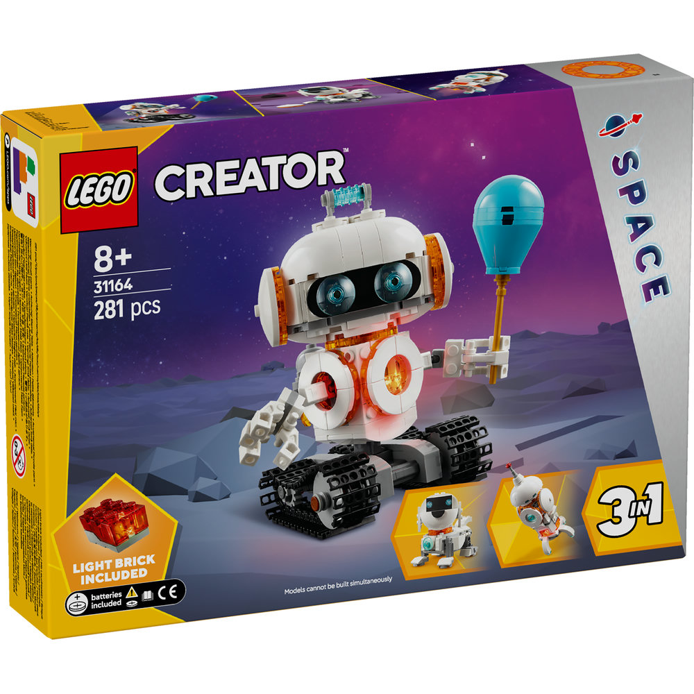LEGO Creator 3in1 Space Robot Toy Science Playset 31164 - Image 8