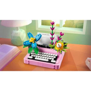 LEGO Creator 3in1 Typewriter with Flowers Toy Playset 31169 - Image 3