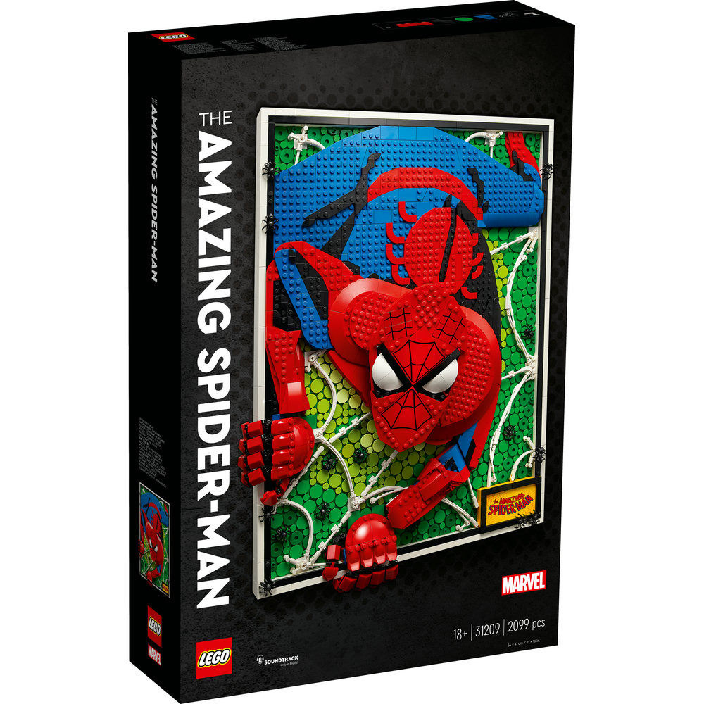 LEGO Art The Amazing Spider-Man 31209 Building Kit (2,099 Pieces) - Image 1