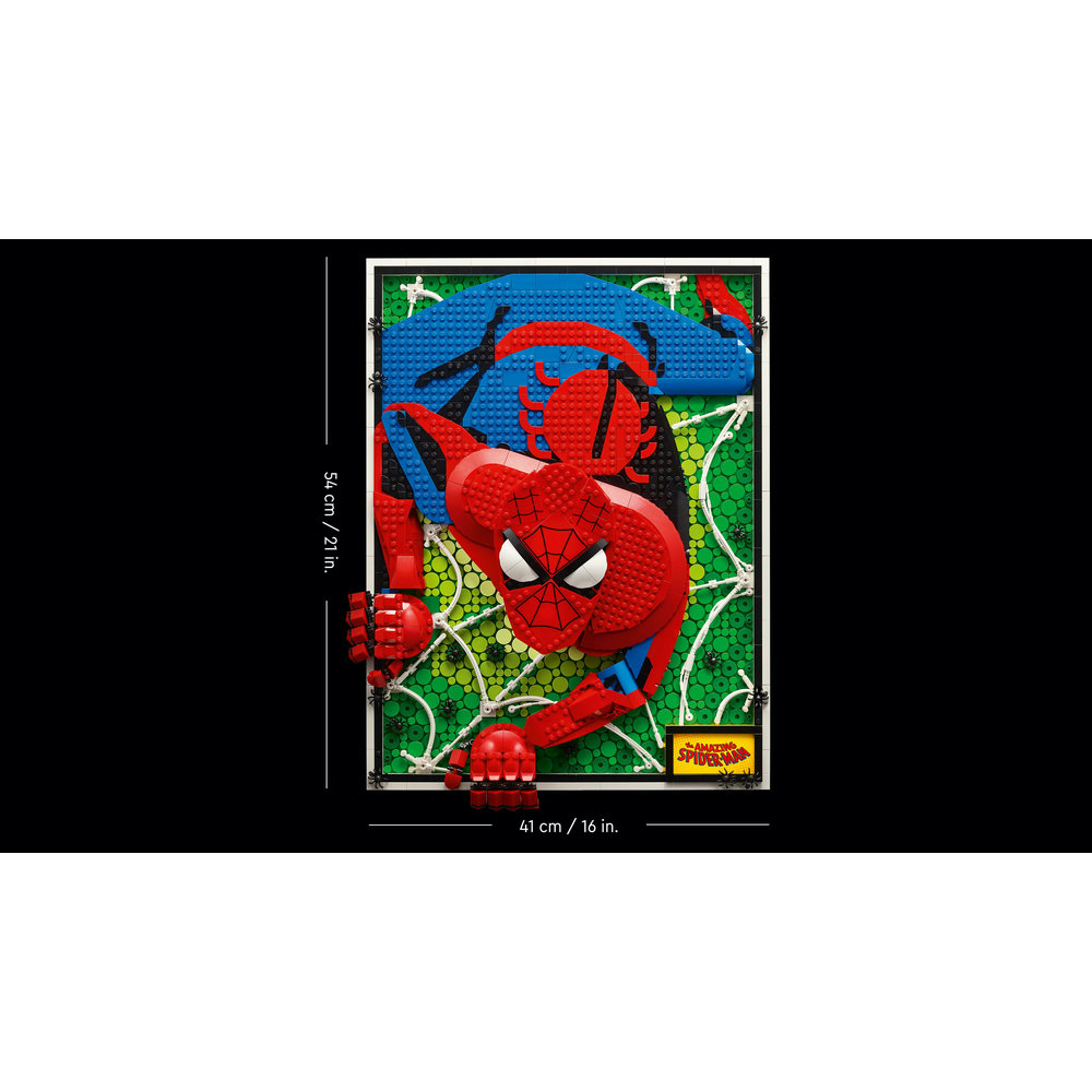 LEGO Art The Amazing Spider-Man 31209 Building Kit (2,099 Pieces) - Image 4