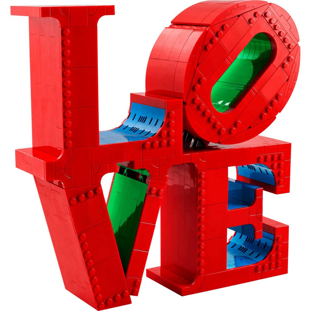 LEGO Art LOVE, Gift for Couples and Home Decor Idea 31214 - Image 2