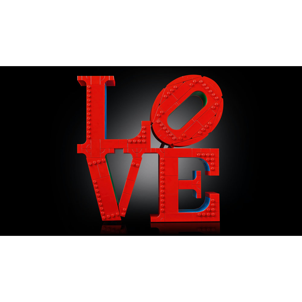 LEGO Art LOVE, Gift for Couples and Home Decor Idea 31214 - Image 5