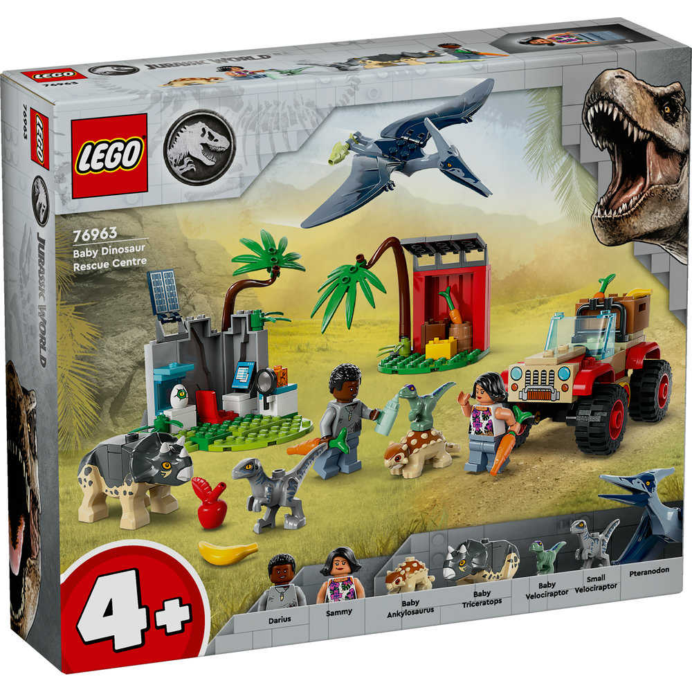LEGO Jurassic World Baby Dinosaur Rescue Centre Set 76963 (139 Pieces) - Image 8