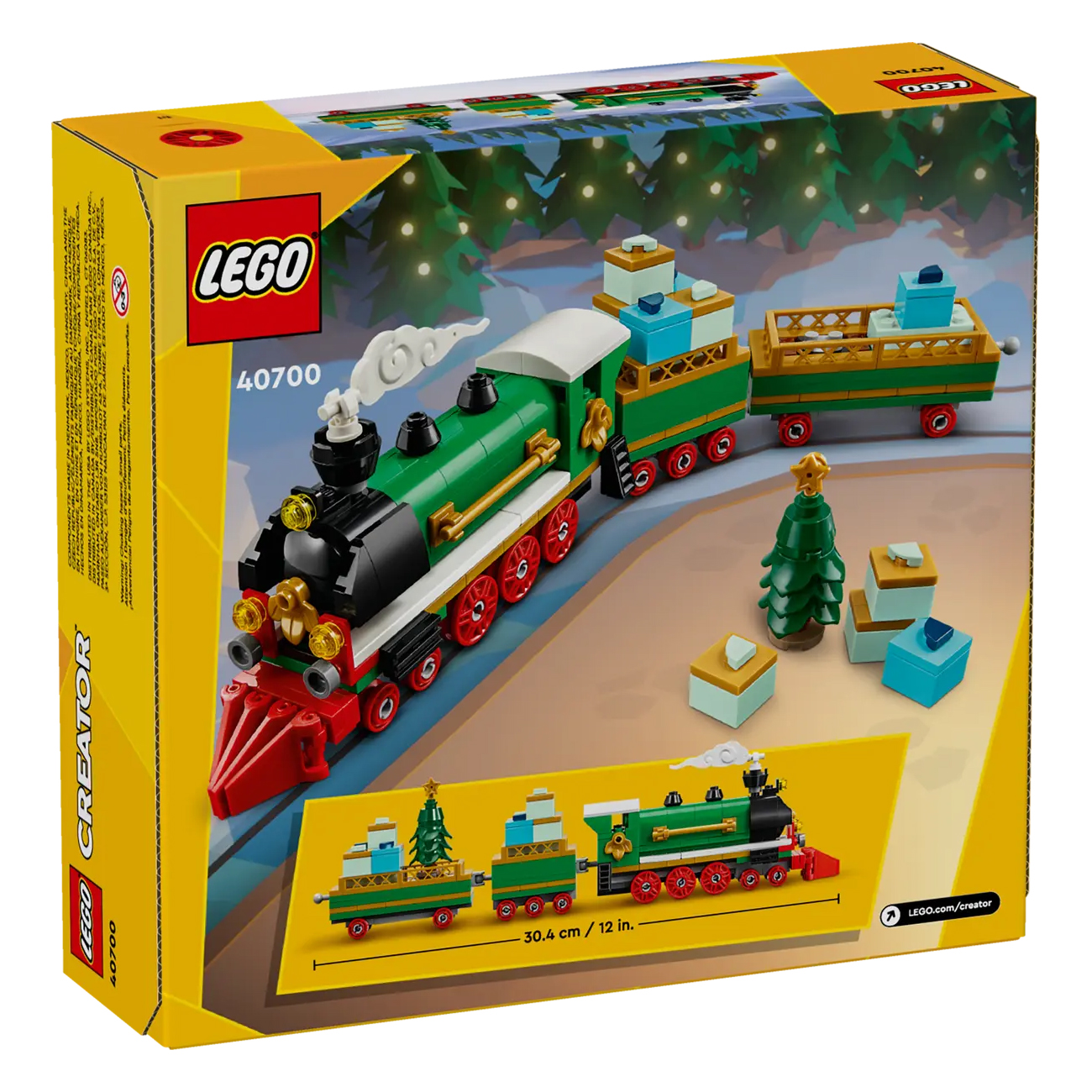 LEGO Creator Winter Holiday Train Seasonal Christmas Promotional Set 40700 - Image 6