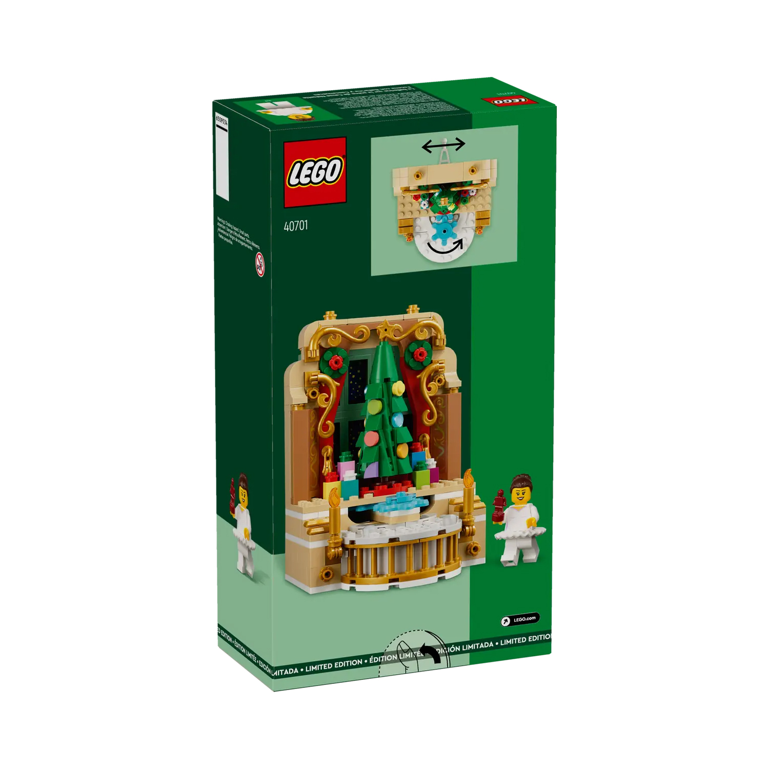 LEGO Seasonal Ballerina and Nutcracker Christmas Promotional Set 40701 - Image 6