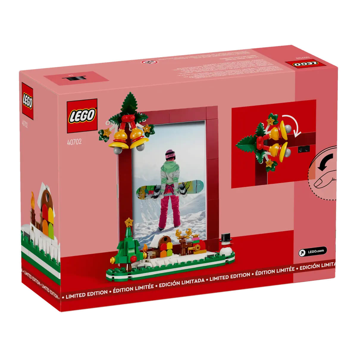 LEGO Seasonal Christmas Picture Frame Set 40702 - Image 6
