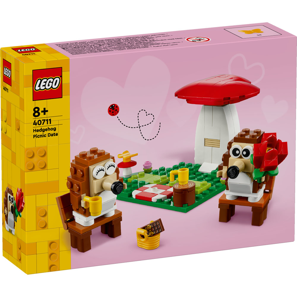 LEGO Hedgehog Picnic Date Animal Toy Playset 40711 - Image 7