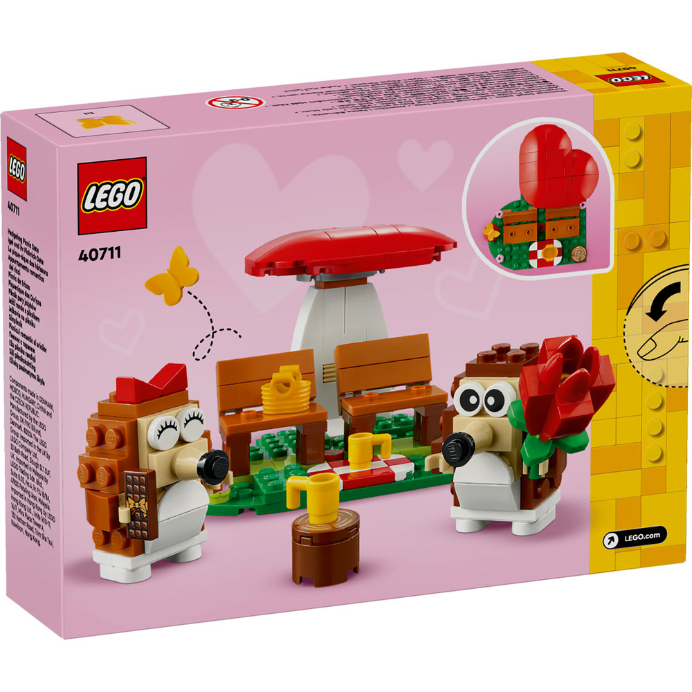 LEGO Hedgehog Picnic Date Animal Toy Playset 40711 - Image 8