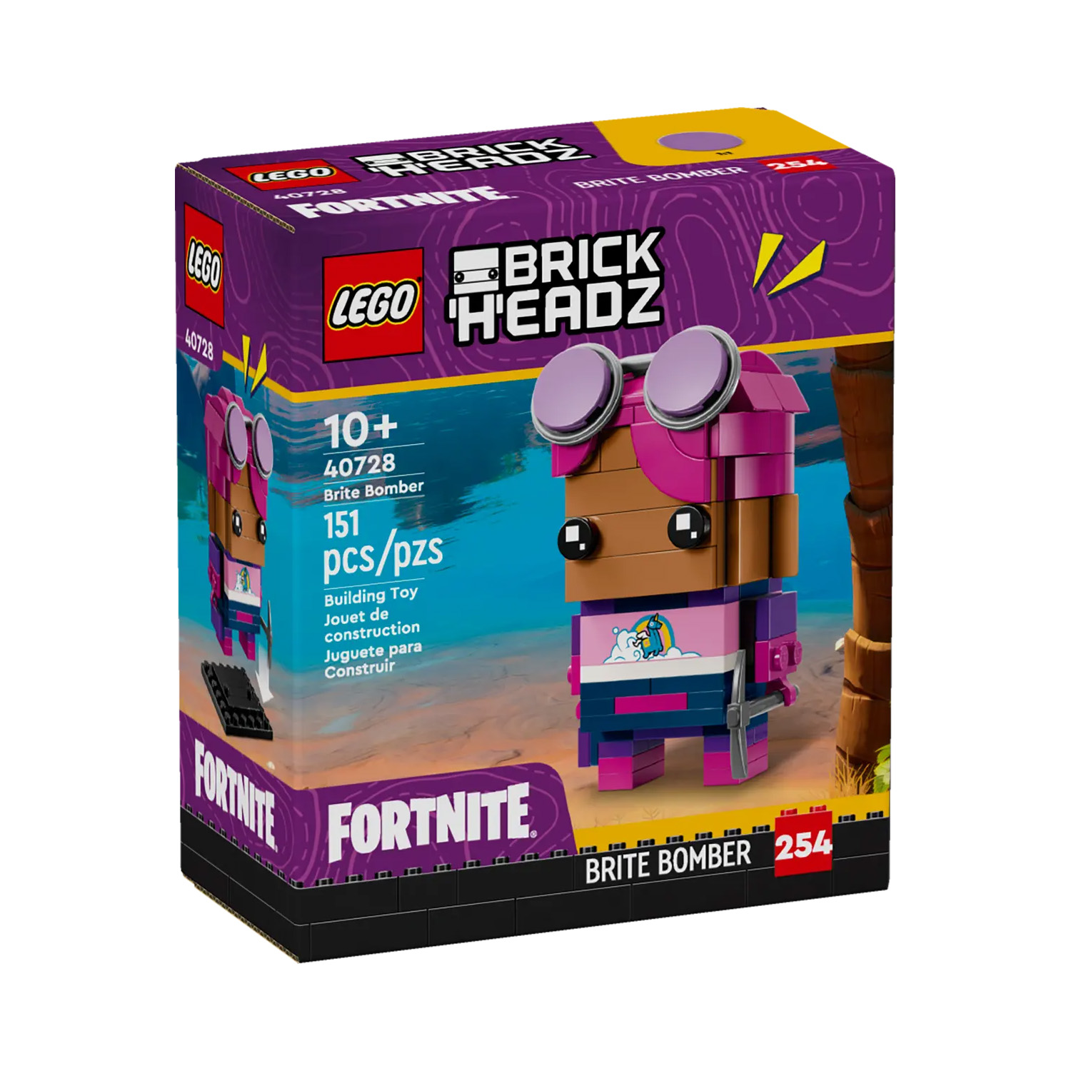 LEGO Brickheadz Fortnite Brite Bomber Character Set 40728 - Image 4