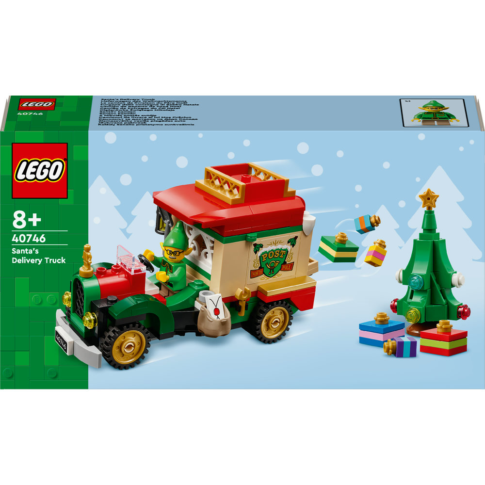 LEGO Santa’s Delivery Truck Pretend Play Toy 40746 - Image 1
