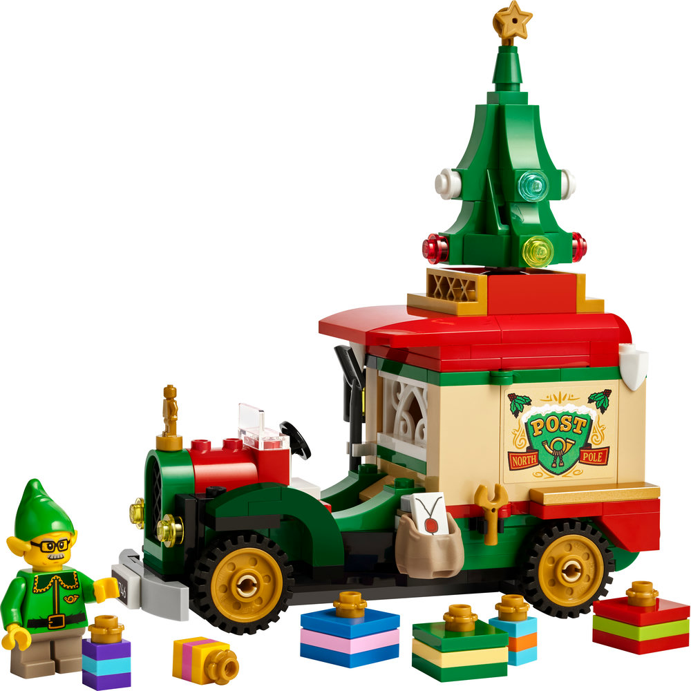 LEGO Santa’s Delivery Truck Pretend Play Toy 40746 - Image 2