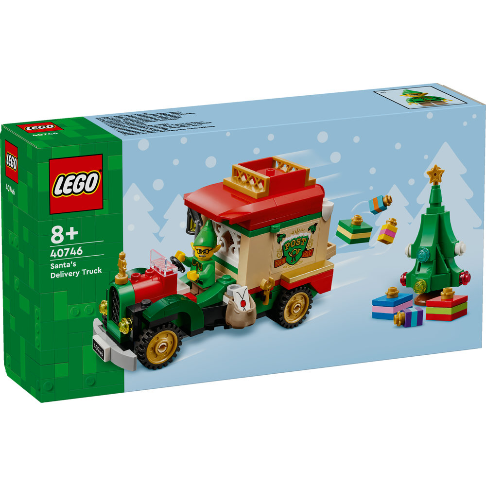 LEGO Santa’s Delivery Truck Pretend Play Toy 40746 - Image 3