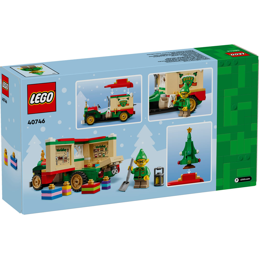 LEGO Santa’s Delivery Truck Pretend Play Toy 40746 - Image 4