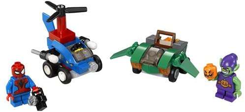 LEGO Super Heroes Mighty Micros: Spider-Man vs. Green Goblin Set 76064 (Damaged Box) - Image 2