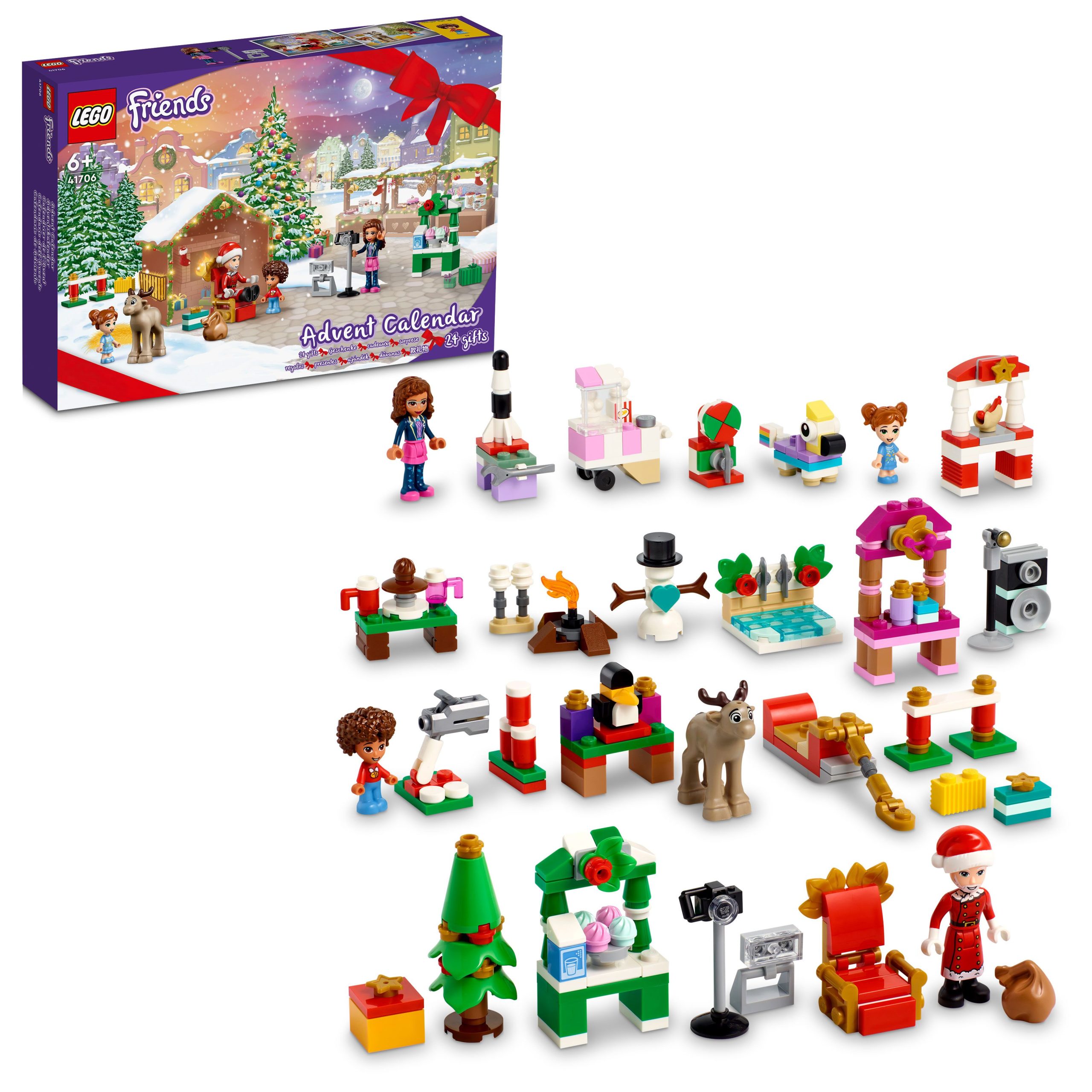 LEGO Friends Advent Calendar 2022 Set 41706 - Image 1