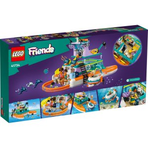 LEGO Friends Sea Rescue Boat 41734 Building Toy Set (717 Pieces) - Image 8