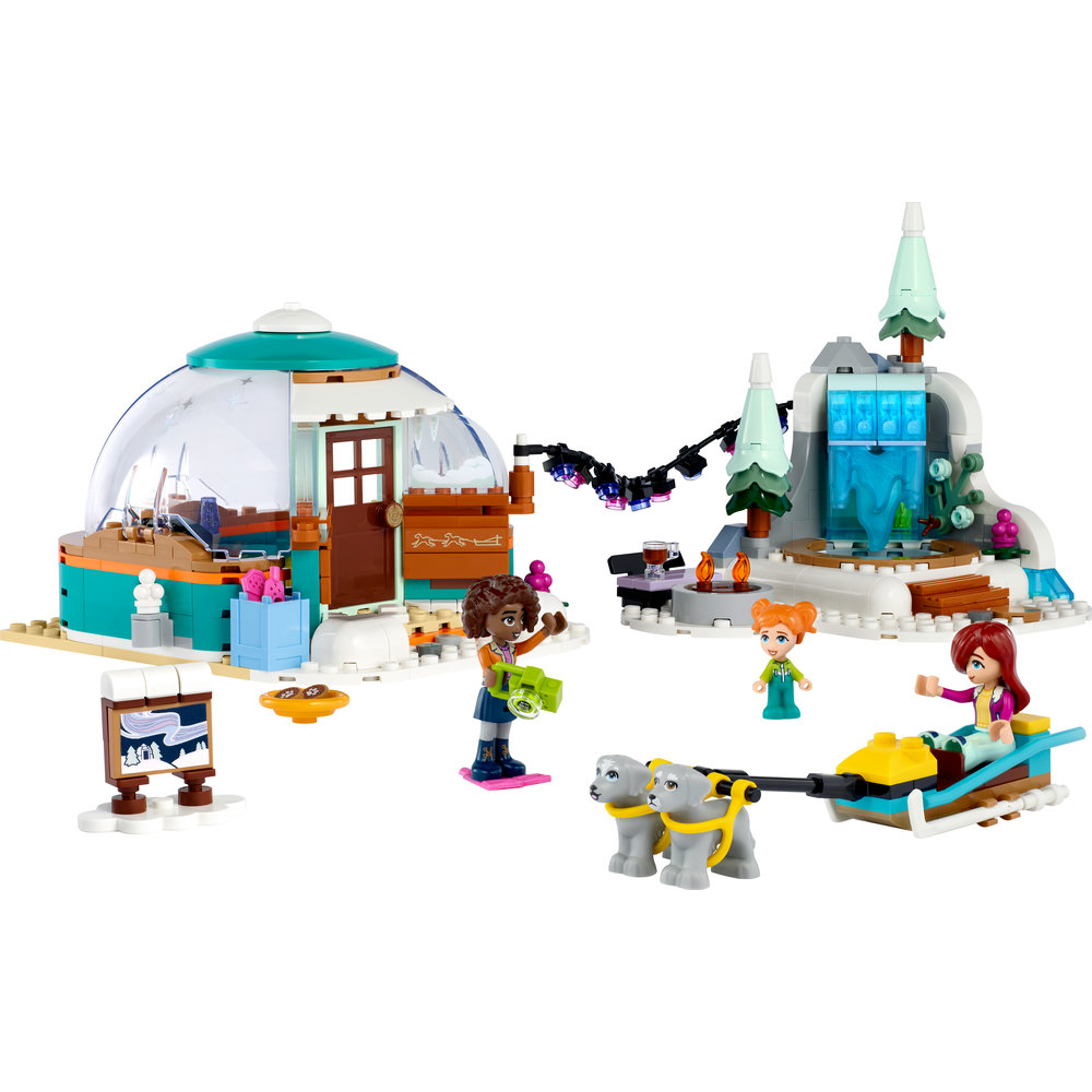 LEGO Friends Igloo Holiday Adventure 41760 Building Toy Set (491 Pieces) - Image 2