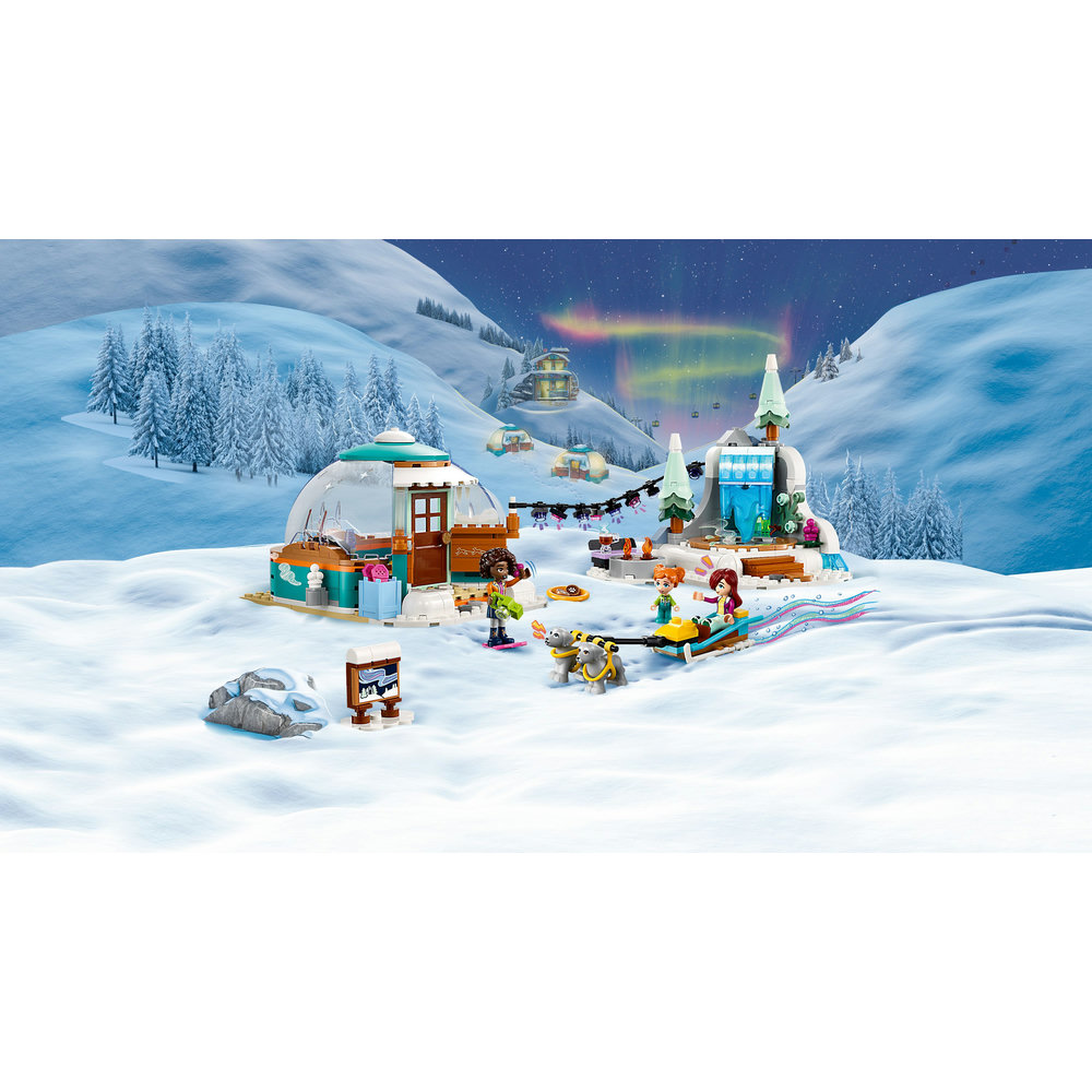 LEGO Friends Igloo Holiday Adventure 41760 Building Toy Set (491 Pieces) - Image 3