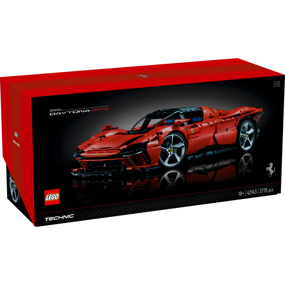 LEGO Technic Ferrari Daytona SP3 42143 Building Kit (3,778 Pieces) (DAMAGED BOX) - Image 6
