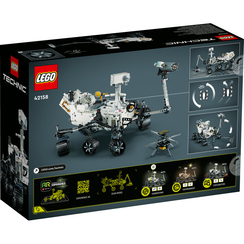 LEGO Technic NASA Mars Rover Perseverance 42158 Building Toy Set (1,132 Pieces) - Image 8