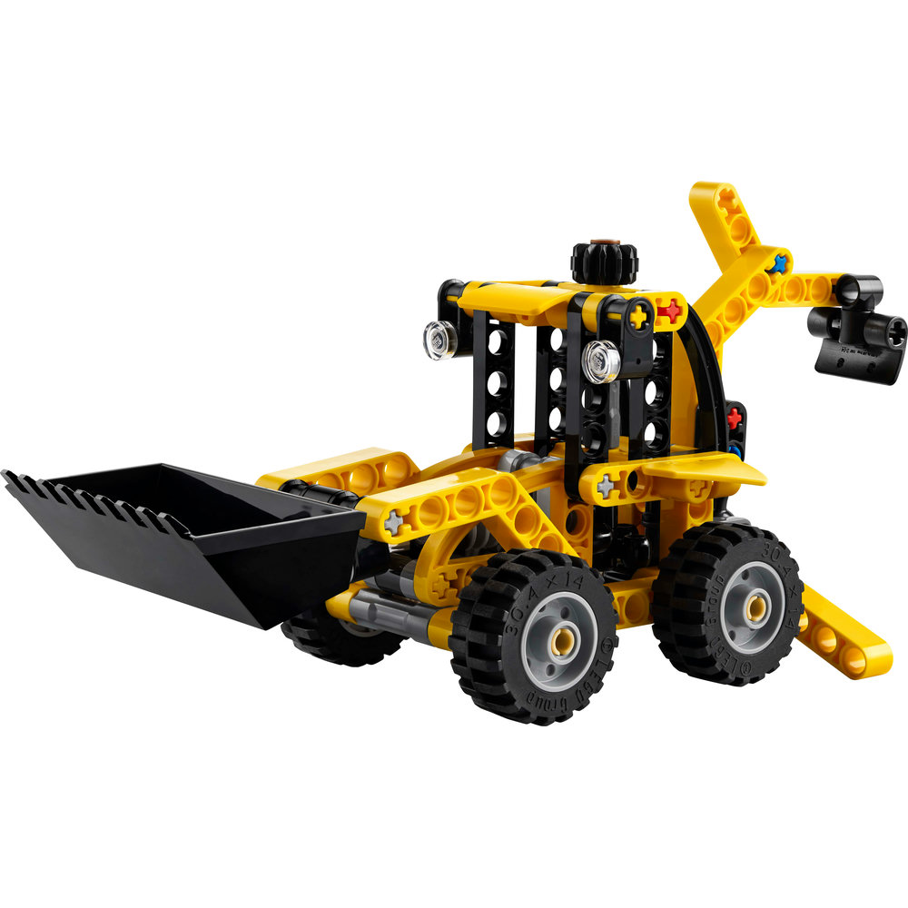 LEGO Technic Backhoe Loader Construction Toy Vehicle Set 42197 - Image 2
