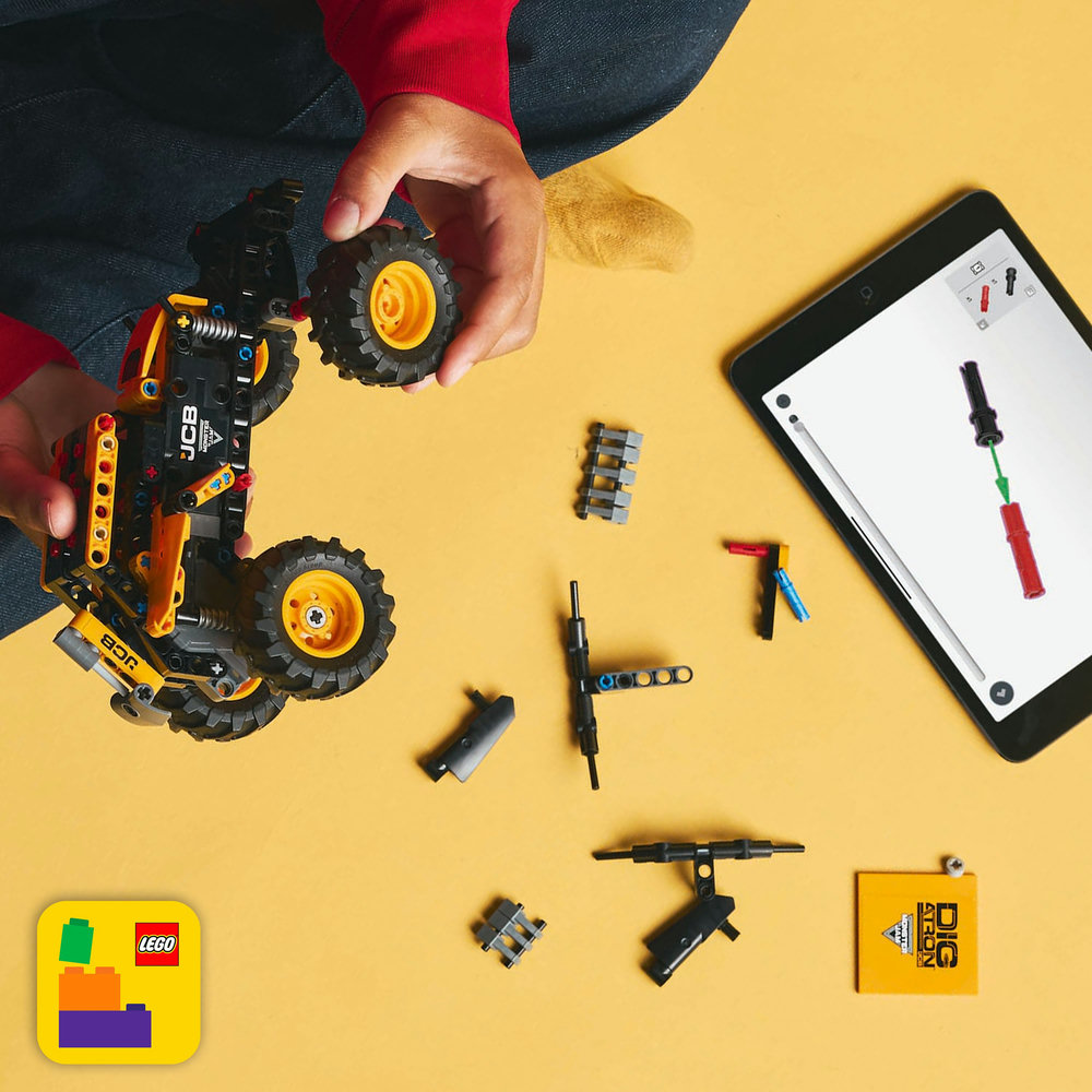 LEGO Technic Monster Jam DIGatron Pull-Back Truck Toy 42199 - Image 11