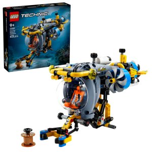 LEGO Technic Deep-Sea Research Submarine Toy Set 42201 - Image 1